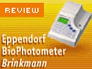 Eppendorf BioPhotometer from Brinkmann