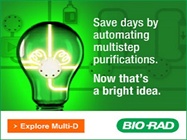 Save days by automating multistep purifications. Now that’s a bright idea