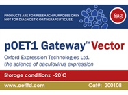 pOET1 Gateway™ vector