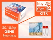 B2G1 Molecular Biology Kits and Our Best Gene Prices Ever!