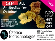 50% OFF all antibodies for the month of October