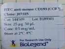 FITC Anti-Mouse CD193 Antibody For Flow Cytomeric Analyis