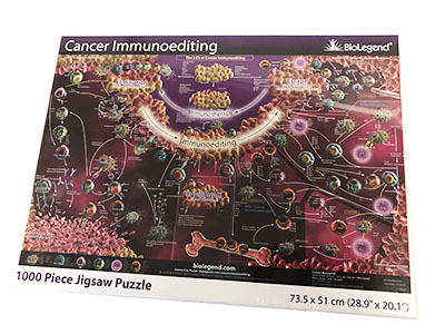 Get a Free Cancer Immunoediting Jigsaw Puzzle with any Purchase of $250 or More!