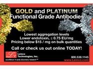 Gold and Platinum Antibodies