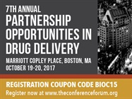 Partnership Opportunities in Drug Delivery