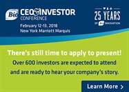 BIO CEO & Investor Conference