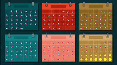 Vismodegib calendar
