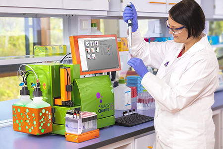 Flow cytometry automation helps accelerate discovery of new exosome biomarkers.