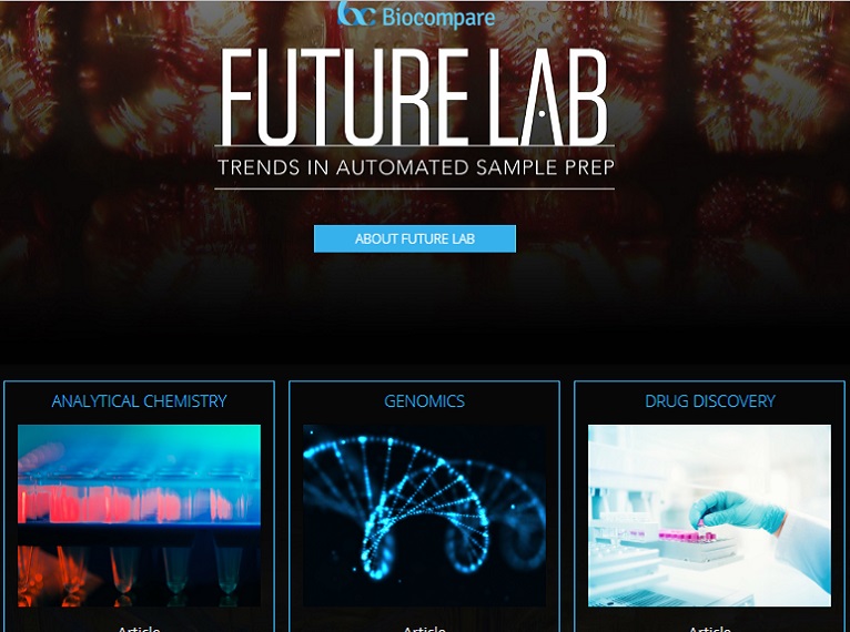  Future Lab Registration: Automated Sample Prep