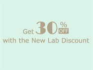 Get 30% off with the New Lab Discount