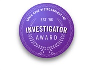 The Santa Cruz Biotechnology Investigator Awards
