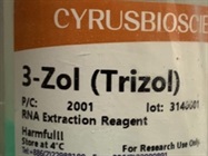 Quick and Easy-to-Use RNA Extraction Reagent from Cyrus