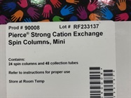 Use of SCX Spin Column to Fractionate Proteins
