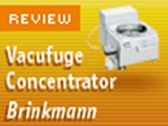 The Eppendorf Vacuum Concentrator Model 5301 from Brinkmann