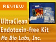 Mo Bio Laboratories’ UltraClean Endotoxin-Free Plasmid Prep Kit