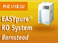The EasyPure RF Water Purification System from Barnstead/Thermolyne