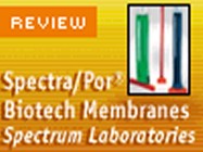 Spectra/Por® Dialysis Tubing by Spectrum® Laboratories Inc.