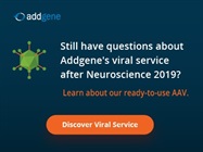 Ready-to-use AAV from Addgene.