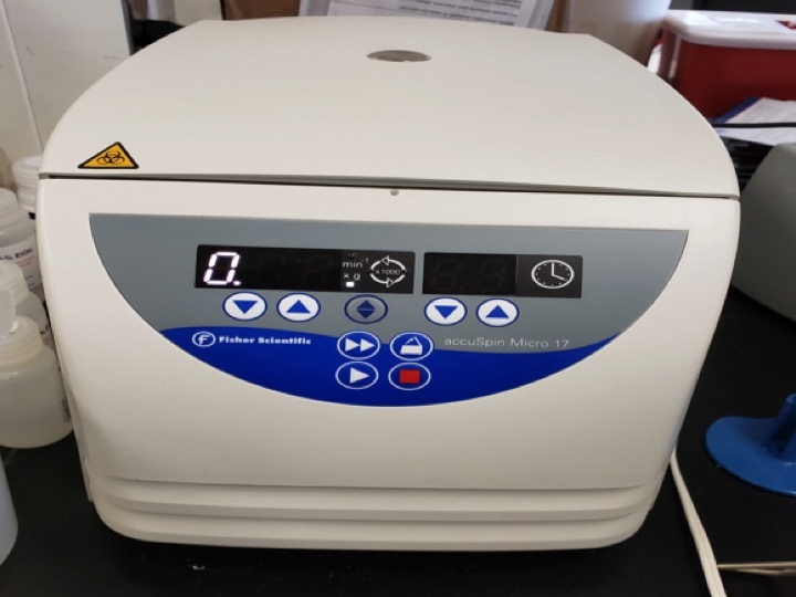 Wonderful Microcentrifuges from Fisher Sci Product Review.