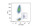 Staining Peripheral Blood with Anti-CD14 BV605