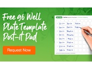 [Giveaway] Post-it pad printed with 96-well template simplifies your immunoassay workflow.