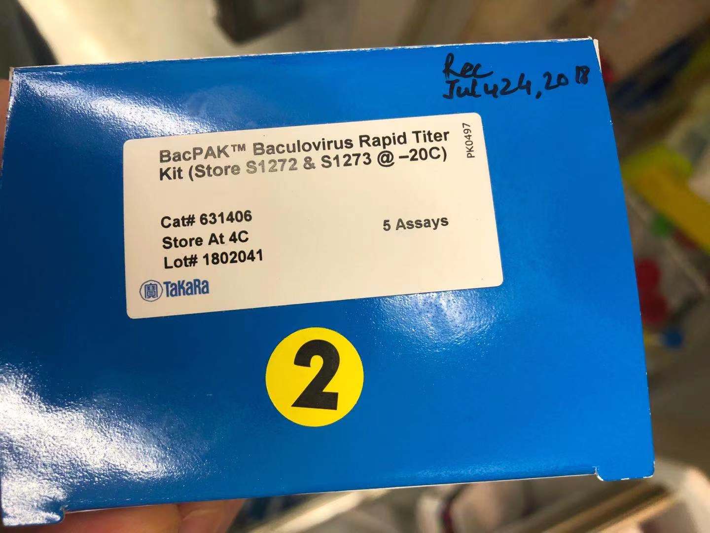 Kit for Quick Titration of Baculovirus Kit/Reagent Review