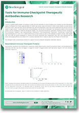 Tools for Immune Checkpoint Therapeutic Antibodies Research