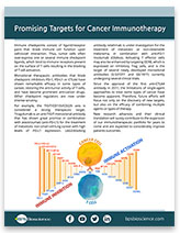 Promising Targets for Cancer Immunotherapy 