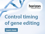 Control timing of gene editing