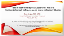 Bead-based Multiplex Assays for Malaria Epidemiological