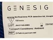 Real-Time PCR Detection for U. parvum