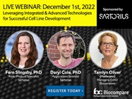 Leveraging Integrated & Advanced Technologies for Successful Cell Line Development