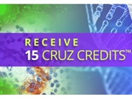 Write a review for a product and receive a coupon for 15 Cruz Credits™ per review