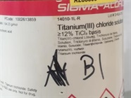 Acid Catalyzed Reaction with Titanium (III) Chloride