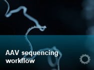 Sequencing of native adeno-associated virus vectors for quality control