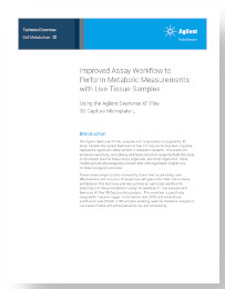 Improved Assay Workflow to Perform Metabolic Measurements with Live Tissue Samples