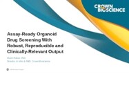Webinar: Assay-Ready Organoid Drug Screening