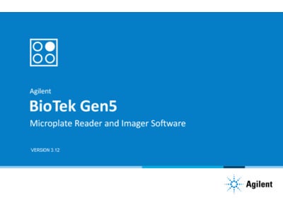 Agilent BioTek Gen5 Software for Imaging & Microscopy